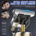 TAGLIA CAPELLI PROFESSIONALE REGOLA BARBA TRIMMER RASOIO ORO ELETTRICO USB