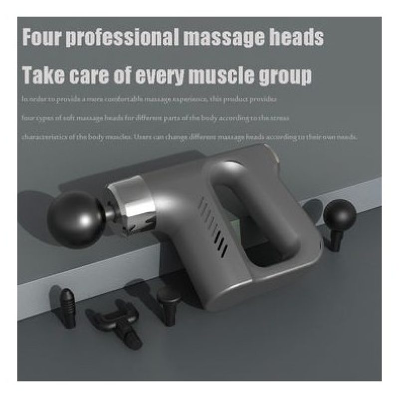 DOBO Massaggiatore portatile fascial gun per muscoli schiena addomi...