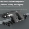 DOBO Massaggiatore portatile fascial gun per muscoli schiena addomi...
