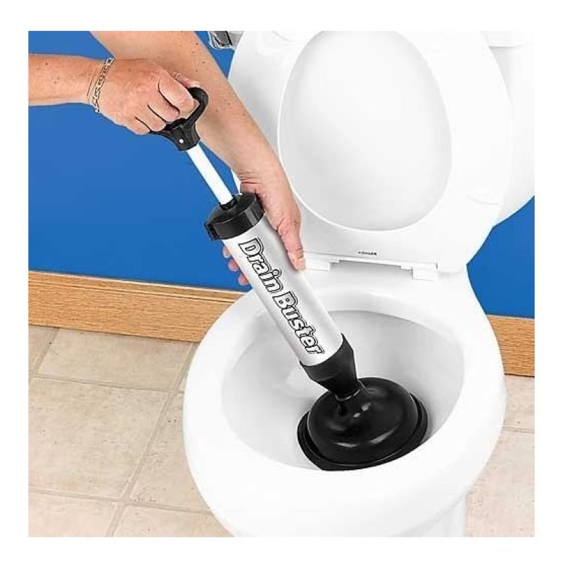 	 Stura Lavandino stura tazza a pompa Drian Buster per lavello wc doccia