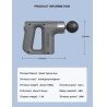 DOBO Massaggiatore portatile fascial gun per muscoli schiena addomi...