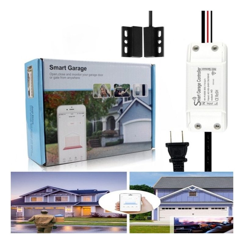 Tagoow Sensore apri garage distanza WiFi Smart telecomando per Alex...
