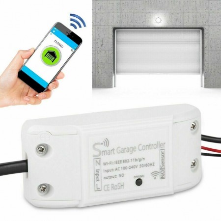 Sensore apri garage distanza WiFi Smart telecomando per Alexa Google Home app
