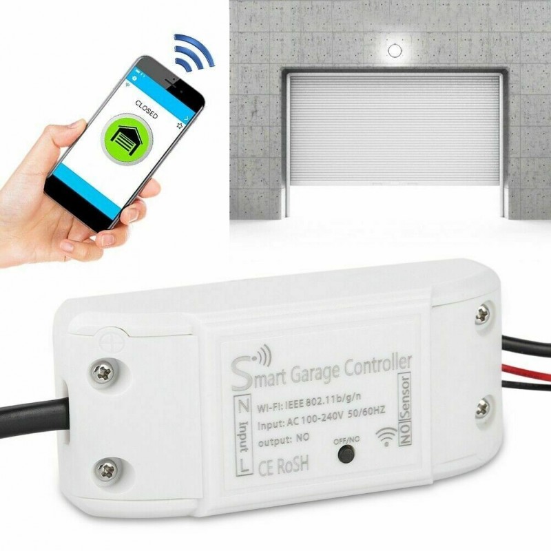 Tagoow Sensore apri garage distanza WiFi Smart telecomando per Alex...