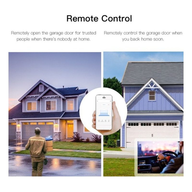 Tagoow Sensore apri garage distanza WiFi Smart telecomando per Alex...