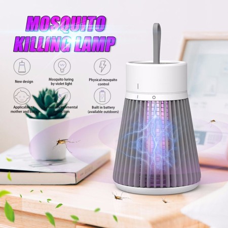 Lampada anti zanzare mosquito killer lampada zanzara trappola per insetti casa