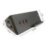 Andowl Multi presa caricabatterie da auto accendisigari USB Wireles...