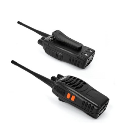 2x BAOFENG BF-888S RICETRASMITTENTE PMR RADIO UHF 400-470 MHz WALKIE TALKIE DS
