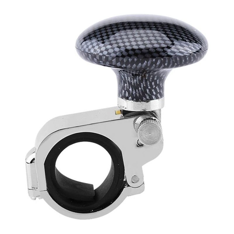 Maniglia per volante spinner assistenza per auto camion carbon anello chiusura