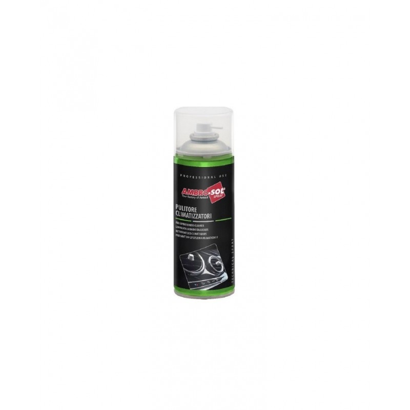 Bomboletta spray AmbroSol pulitore climatizzatori 400ml cannuccia aria pulita