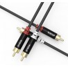DOBO Cavo audio RCA doppio placcato oro massima trasmissione segnal...
