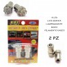 COVERI COLLECTION LAMPADE 8 LED LUCE BIANCA LAMPEGGIANTE BA15S FILA...