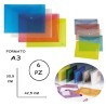 Pigna BUSTA A BOTTONE A3 MYDESK 30.5X42.5 CM COLORI ASSORTITI 6PZ C...