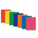 CARTELLETTA RIGIDA CON ELASTICO A4 COLORI ASSORTITI 6PZ CHIUSURA A ELASTICO