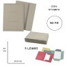 Pigna CARTELLA ARCHIVIAZIONE 3 LEMBI 25 x 33 CM LINEA ECO PIGNA CON...
