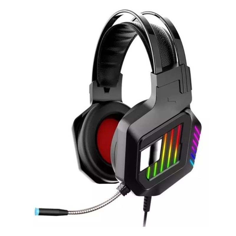 Andowl Cuffie gaming con microfono per PS4 PC con LED RGB Andowl Q-...