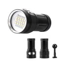 Torcia Led luce fotografica subacquea multifunzione interruttore luce rossa blu