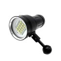 Torcia Led luce fotografica subacquea multifunzione interruttore luce rossa blu