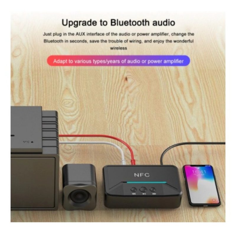 Andowl Ricevitore Bluetooth NFC Q-T92 ANDOWL trasmissione da cellul...