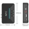 Andowl Ricevitore Bluetooth NFC Q-T92 ANDOWL trasmissione da cellul...