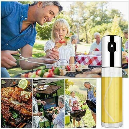 Nebulizzatore olio 100ml spray portatile spruzzatore olio aceto da cucina gocce