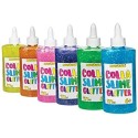 Colla slime glitter 177 ml con attivatore da 60 ml Blu Giallo colla glitterata