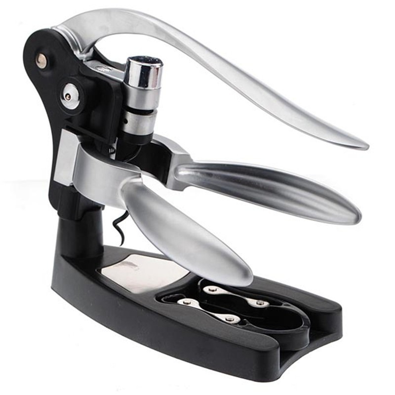 Cavatappi a leva apribottiglie vino accessori sommelier apri bottiglie spirale