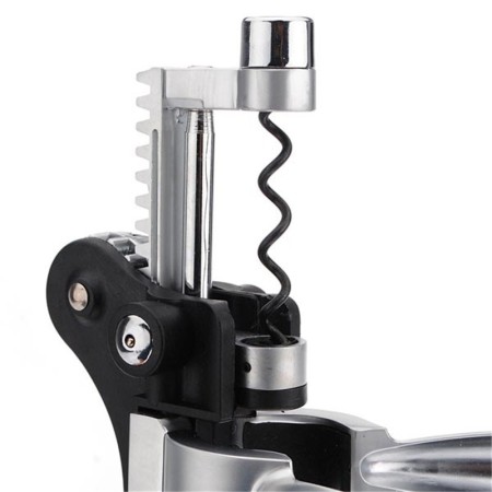 Cavatappi a leva apribottiglie vino accessori sommelier apri bottiglie spirale
