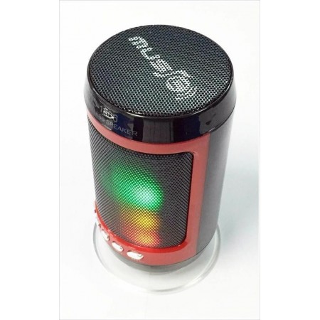 CASSA PORTATILE CON RADIO FM SD USB BLUETOOTH MP3 SMARTPHONE SPEAKER LED WS1806