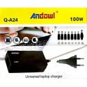 CARICATORE ALIMENTATORE ADATTATORE UNIVERSALE AC/DC 100W LAPTOP NOTEBOOK Q-A24