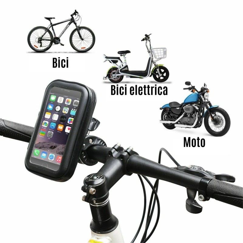 Driwei Porta telefono cellulare bici supporto smartphone bicicletta...