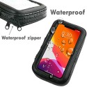 Porta telefono cellulare bici supporto smartphone bicicletta impermeabile 6.3"