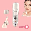 DEPILATORE EPILATORE RASOIO 4 IN 1 SOPRACCIGLIA BAFFI GAMBE PELI DONNA DW-1880