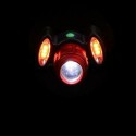 TORCIA FANALE FARO LUCE ROSSA ANTERIORE BICI BICICLETTA RICARICABILE LED TEB0085