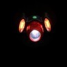 DRIWEI TORCIA FANALE FARO LUCE ROSSA ANTERIORE BICI BICICLETTA RICA...