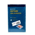 BLOCCO FATTURE 1 ALIQUOTA DOPPIA COPIA BOX 10PZ