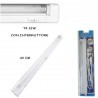 Hongu LUCE TUBO ILLUMINAZIONE NEON T4 8W CON INTERRUTTORE ON OFF CA...