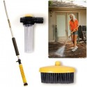 Idropulitrice aumenta pressione con dosatore sapone spazzola lavaggio auto casa Idropulitrice aumenta pressione con dosatore sapone spazzola lavaggio auto casa