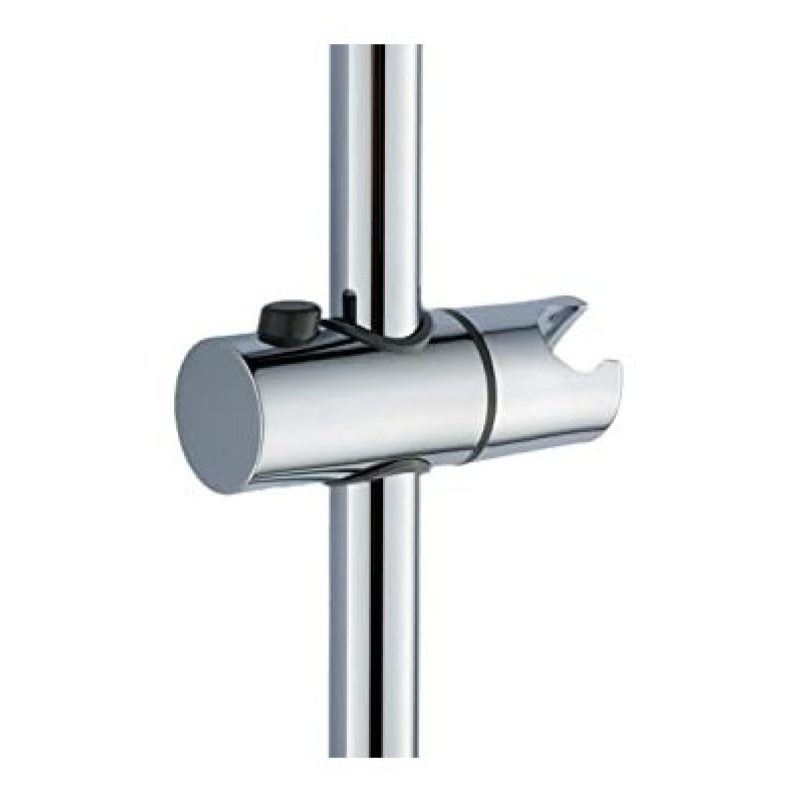 Generico STAFFA DI SUPPORTO PER ASTA DOCCIA 25 MM SCORREVOLE UNIVER...