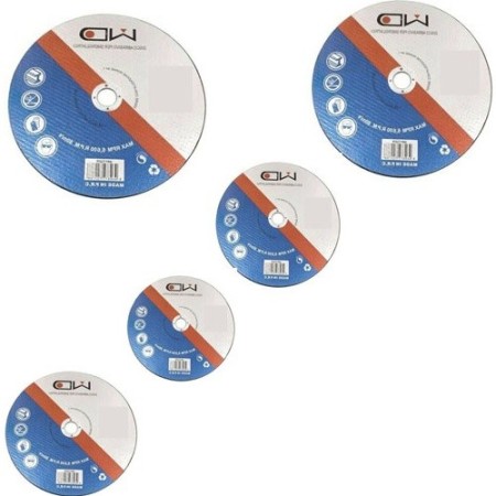 5 dischi a lamelle a superficie bombata per smerigliatrici diametro 180 mm grana P120 metalli legno