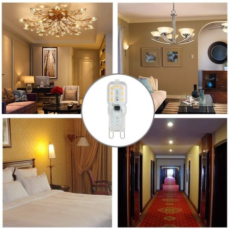 Lampadina G9 Led 3W BTL-91403 3000K luce calda lampadine alogene illuminazione