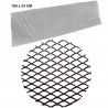 Racing Grill alluminium Griglia sportiva tuning alluminio 100 x 33 auto moto calandra paraurti anteriore -