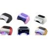	 Lampada fornetto Led UV + CCFL 48W ricostruzione unghie nail art timer sensore