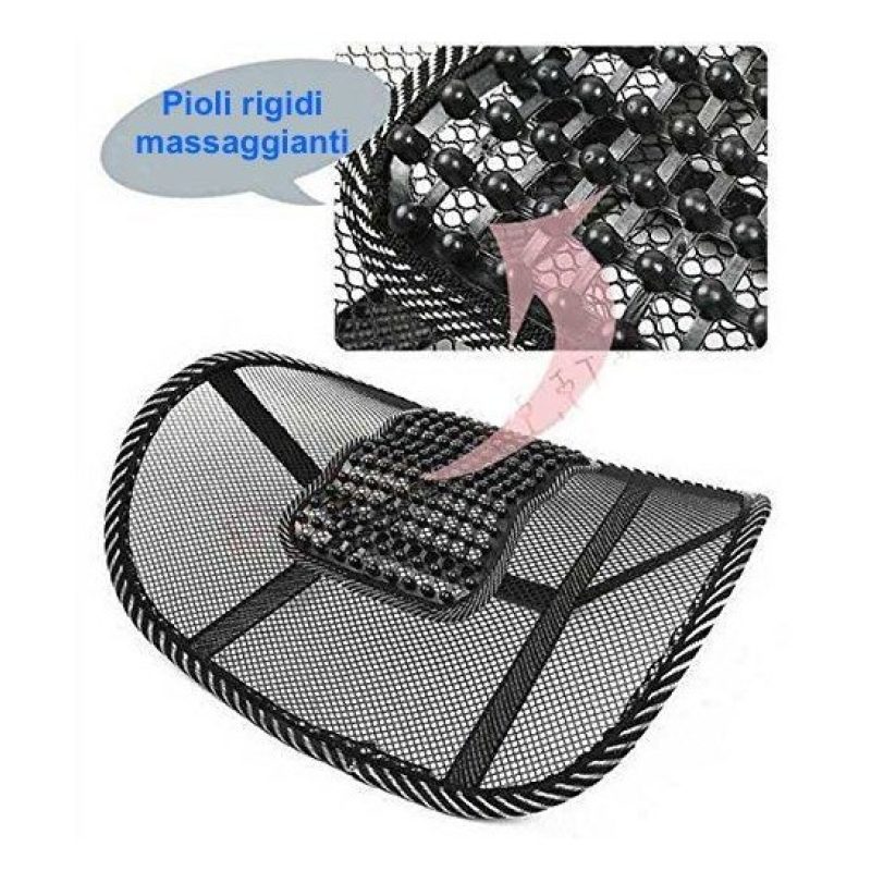 Schienale ergonomico auto sedia ufficio sedile poltrona correggi postura lombare