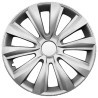 Copricerchi borchie coppa ruote 13'' plastica cromata auto ruote ce...