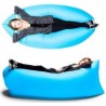 Sofà lettino gonfiabile materassino pouf a sacco letto ad aria sdraio portatile
