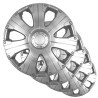 Copricerchi borchie coppa ruote 13'' plastica cromata auto ruote ce...