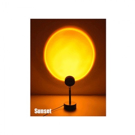 Sunset Rainbow RedSunset Sun Proiettore Proiezione 10W USB Atmosfera LED Lampada