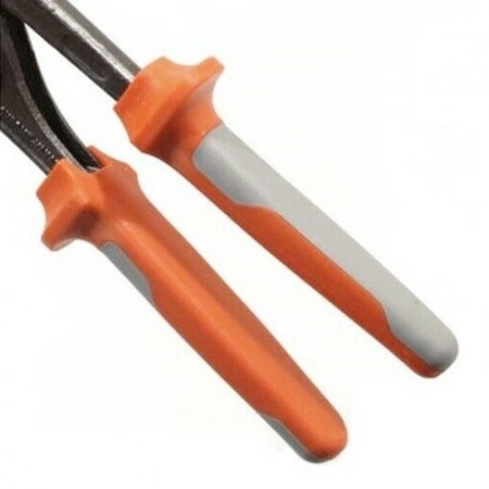 Pinza poligrip giratubi pappagallo 8" - 200 mm regolabile manici rivestiti