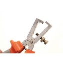 Pinza spella fili in acciaio da 6'' 150mm spessore regolabile manici rivestiti